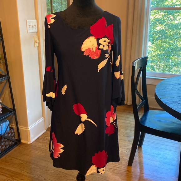 Ladies Lauren by Ralph Lauren Floral Dress- 4P - Picture 1 of 7